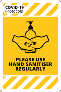 Use Hand Sanitiser (Covid-19 signage)