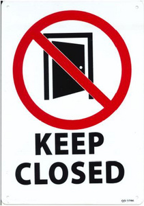 Keep Closed (Door)