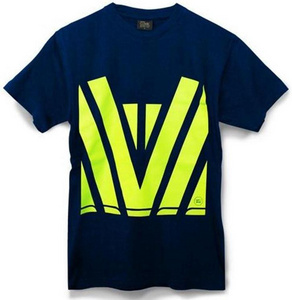 Hi-vis Navy Blue Trucker Classic T-Shirt